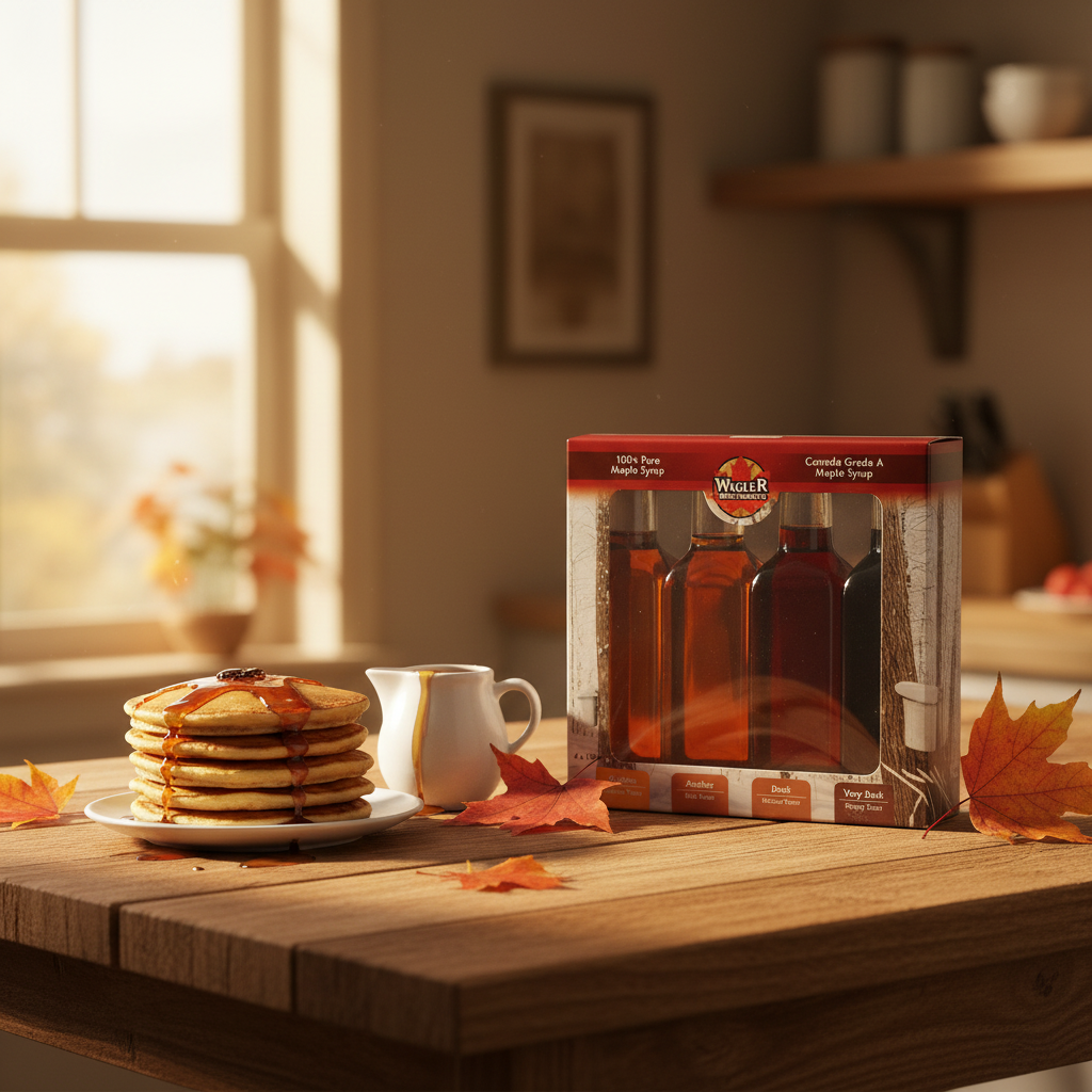 Maple Syrup Sample Pack - Experience All 4 Grades: Golden, Amber, Dark & Very Dark