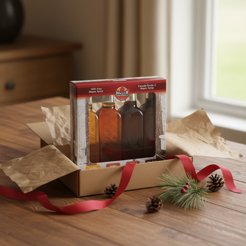 Maple Syrup Sample Pack - Experience All 4 Grades: Golden, Amber, Dark & Very Dark