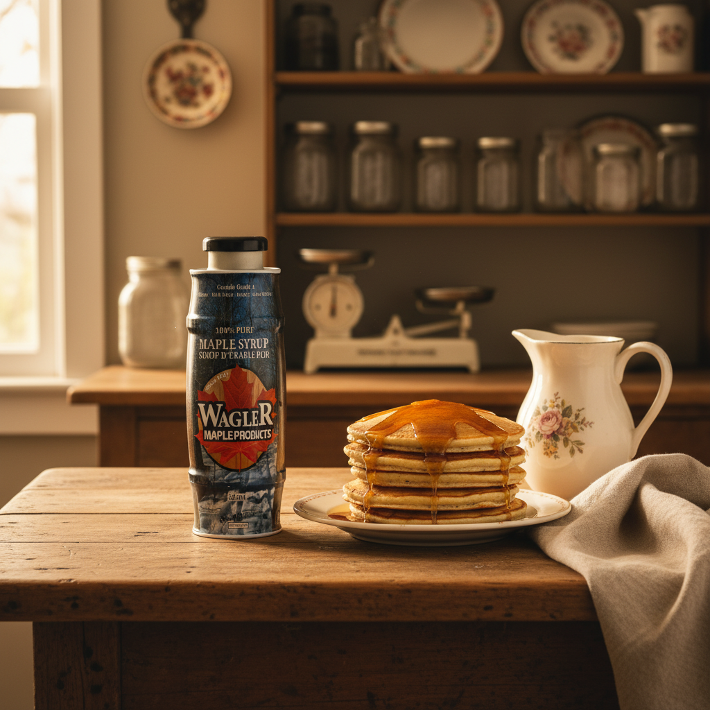 Pure Maple Syrup in Vintage Tin Barrel (500ml)