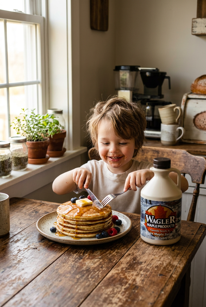 Wagler Maple Products Brown Jugs - Affordable Pure Maple Syrup Jugs