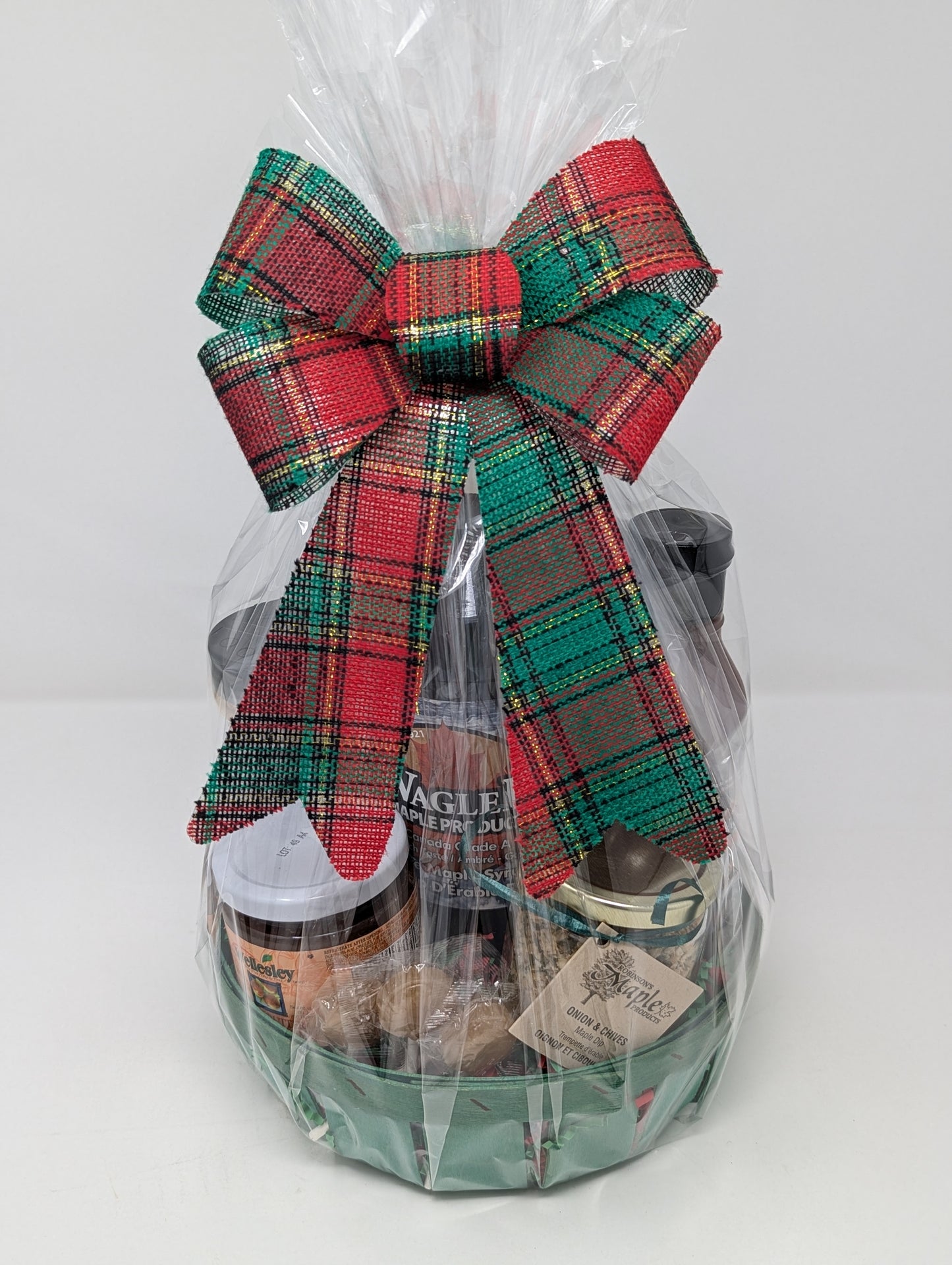 Wagler Maple Products Holiday Gift Baskets - 100% pure maple syrup and local products