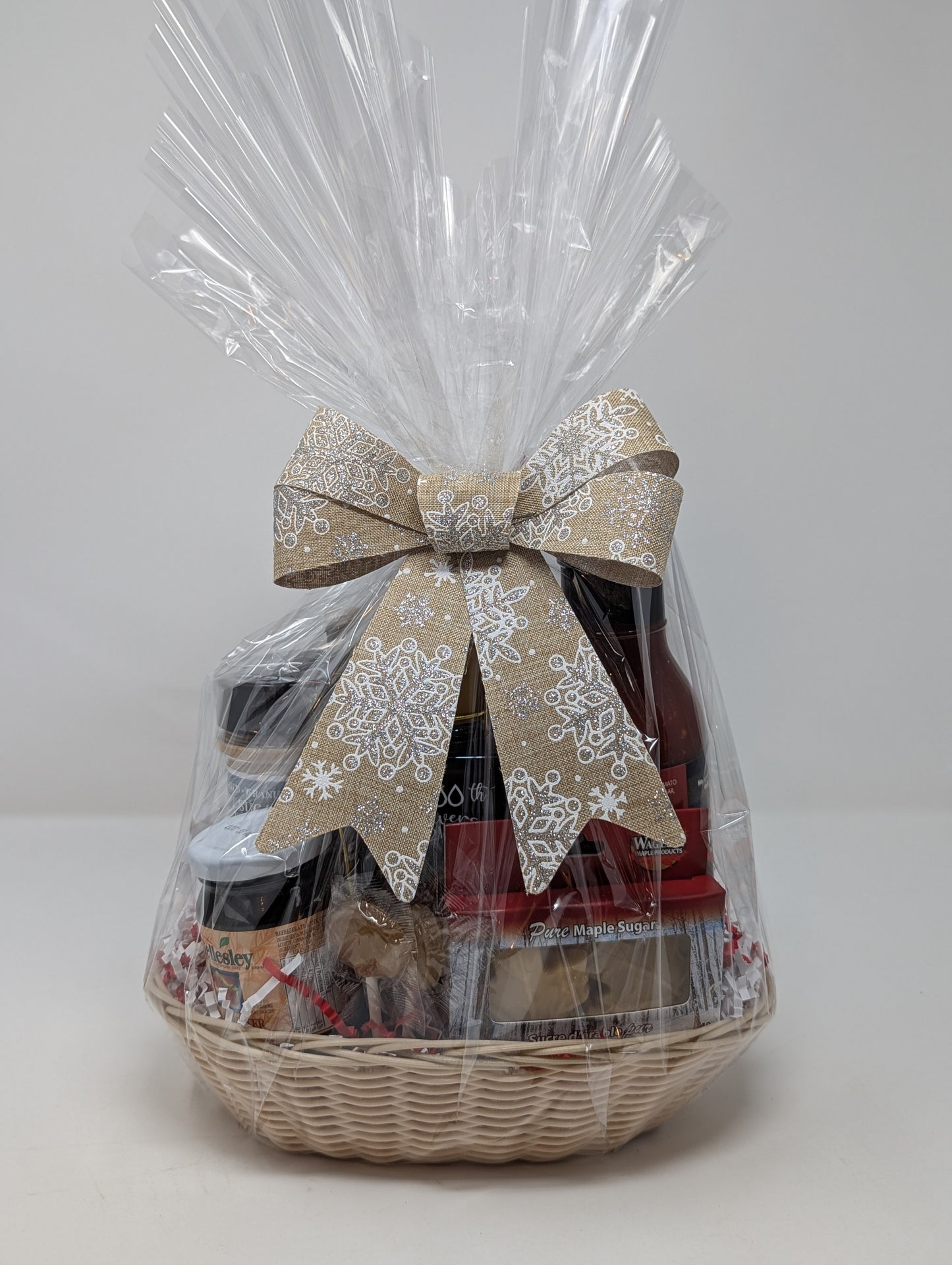 Wagler Maple Products Holiday Gift Baskets - 100% pure maple syrup and local products