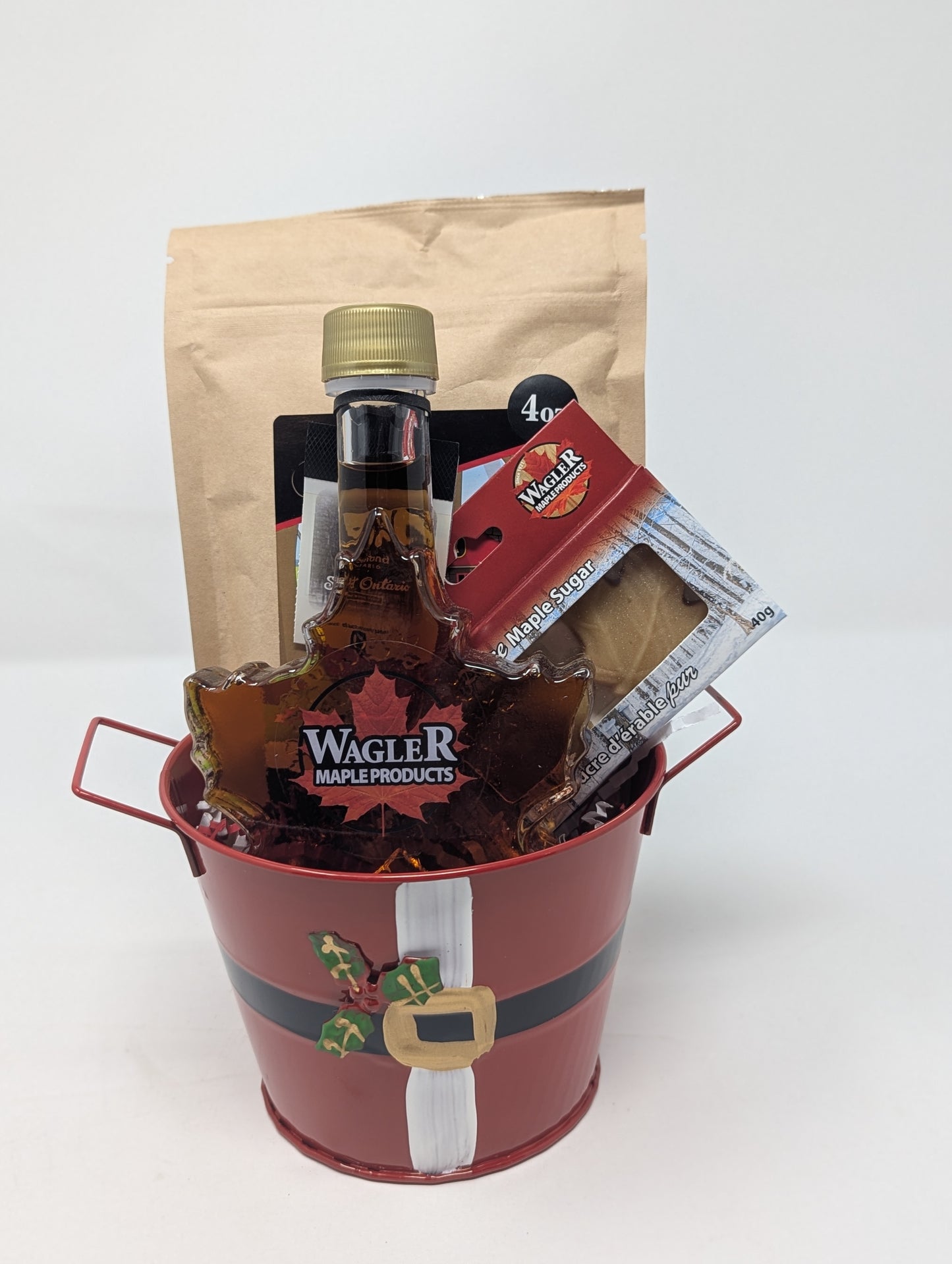 Wagler Maple Products Holiday Gift Baskets - 100% pure maple syrup and local products